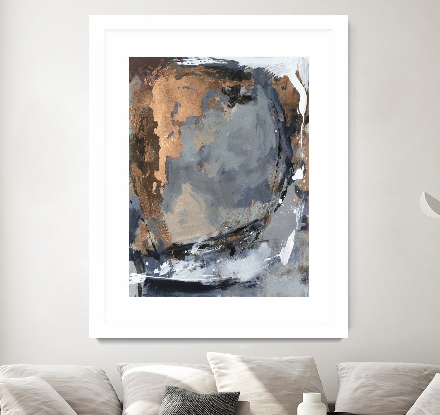 Copper Crested Twilight II by Victoria Barnes on GIANT ART - abstract geometrics abstract