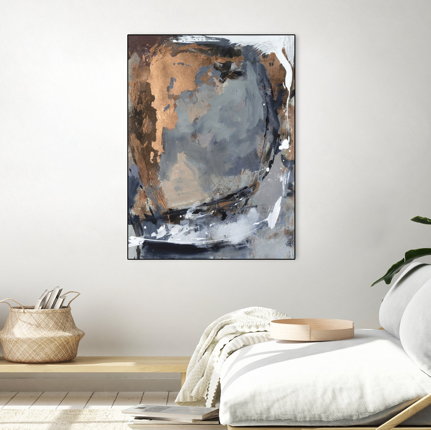 Copper Crested Twilight II by Victoria Barnes on GIANT ART - abstract geometrics abstract