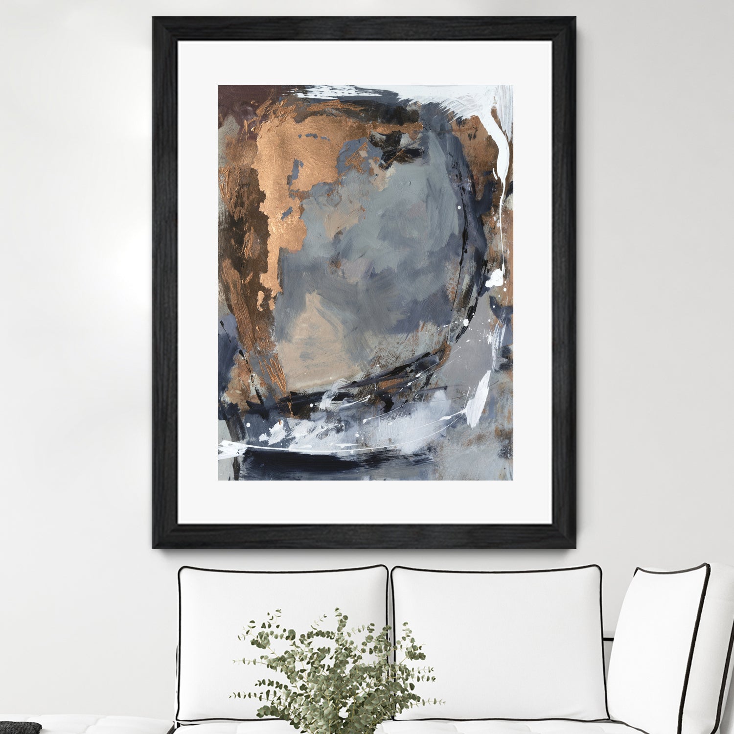 Copper Crested Twilight II by Victoria Barnes on GIANT ART - abstract geometrics abstract