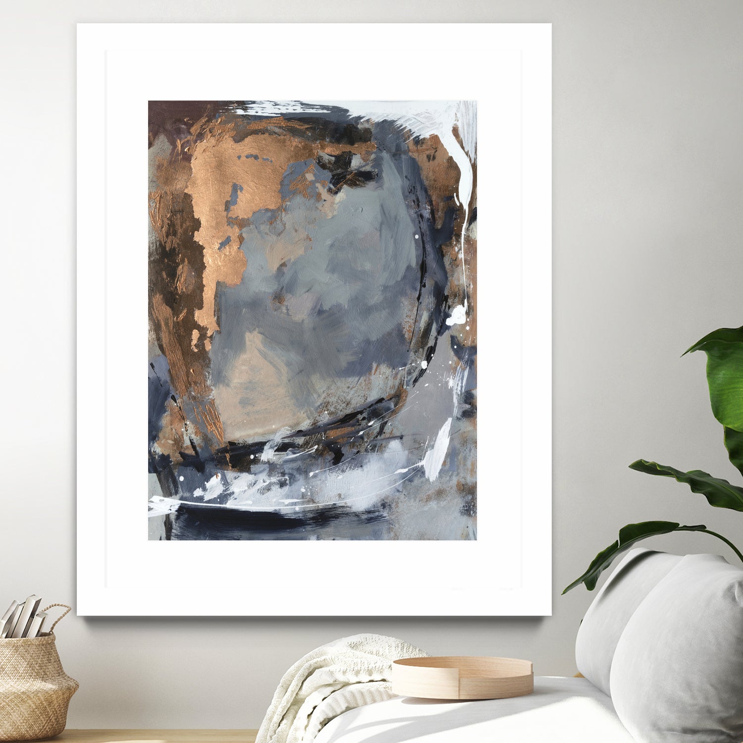 Copper Crested Twilight II by Victoria Barnes on GIANT ART - abstract geometrics abstract