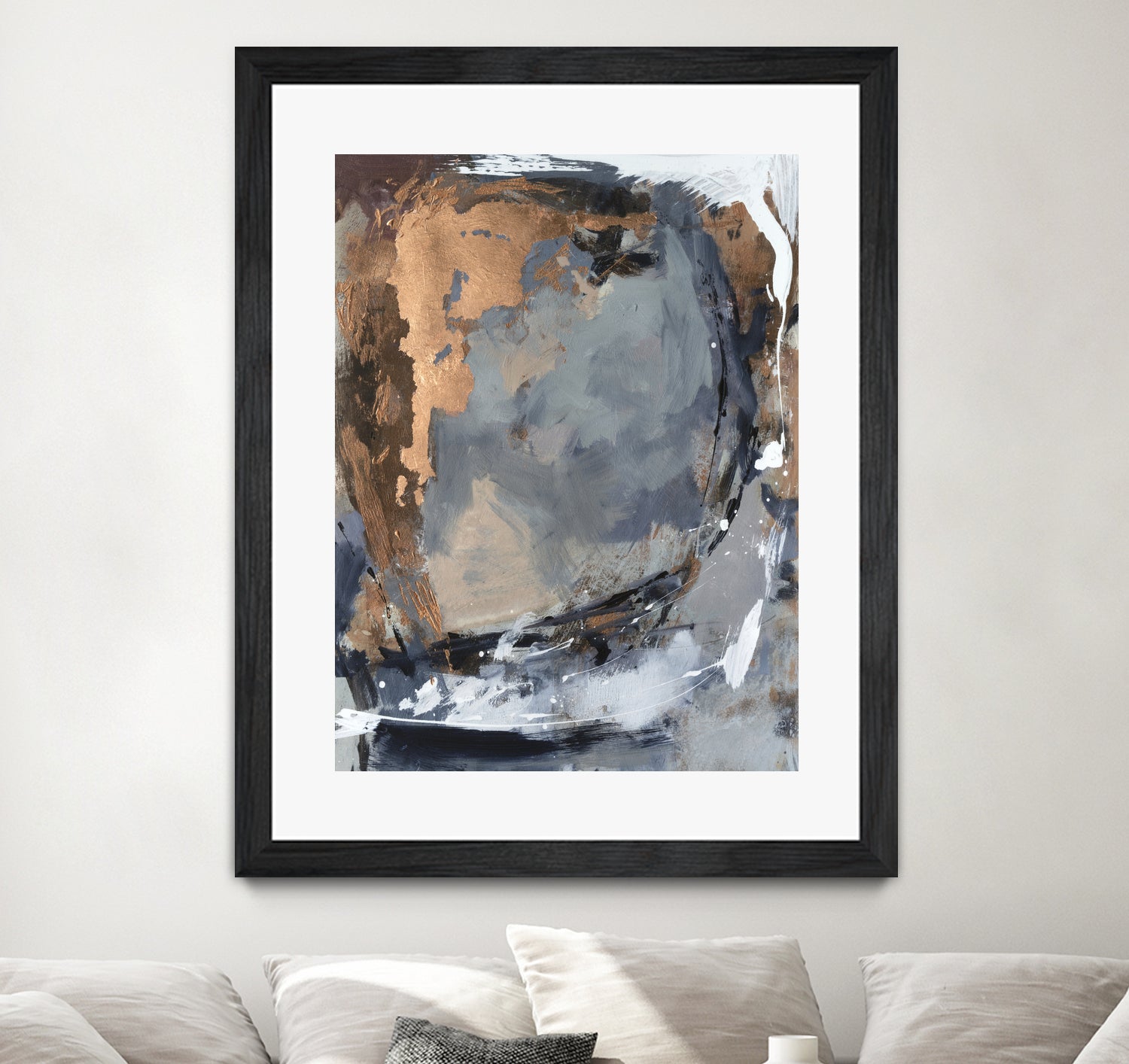 Copper Crested Twilight II by Victoria Barnes on GIANT ART - abstract geometrics abstract