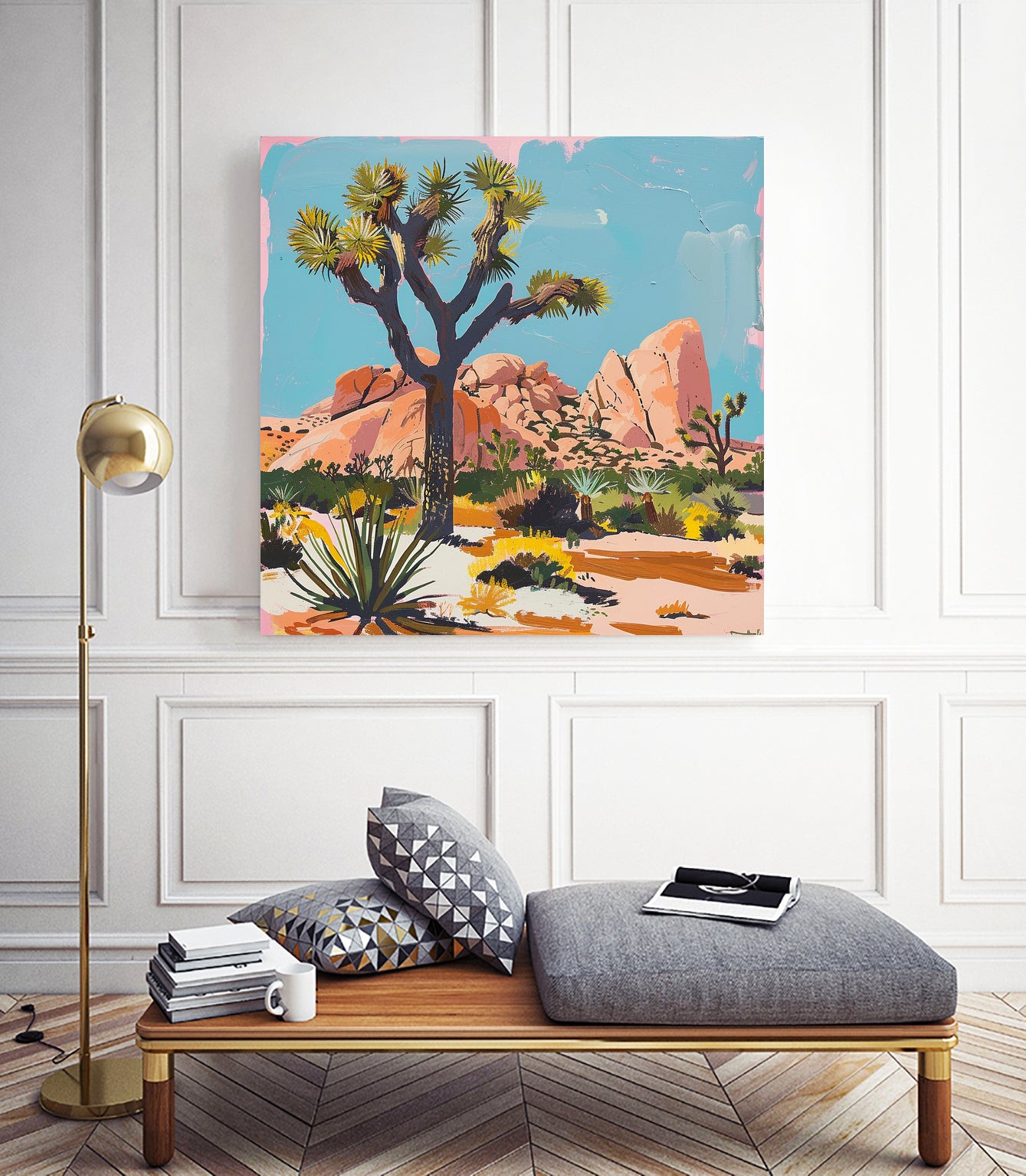 A Scenic View III by Walker Noble on GIANT ART - illustration