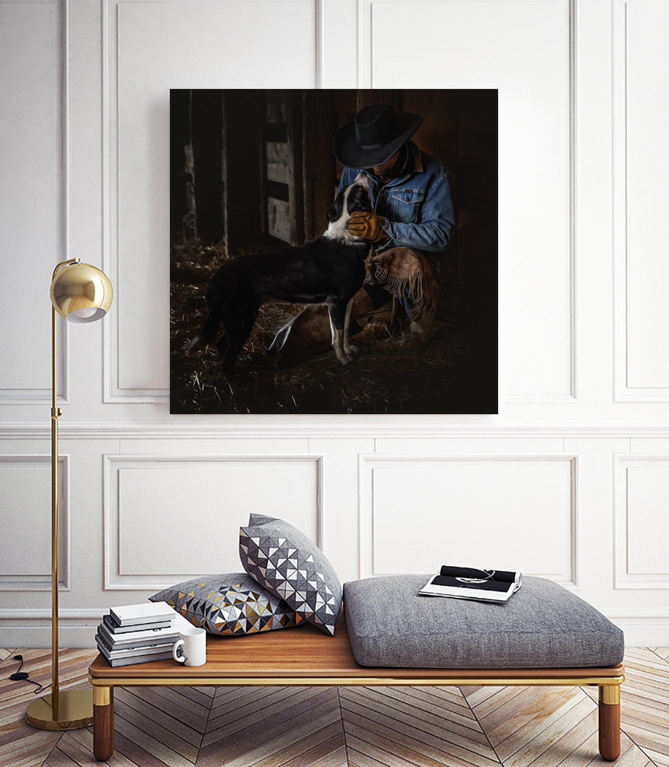 Cowboy's Devotion by PHBurchett on GIANT ART - figurative