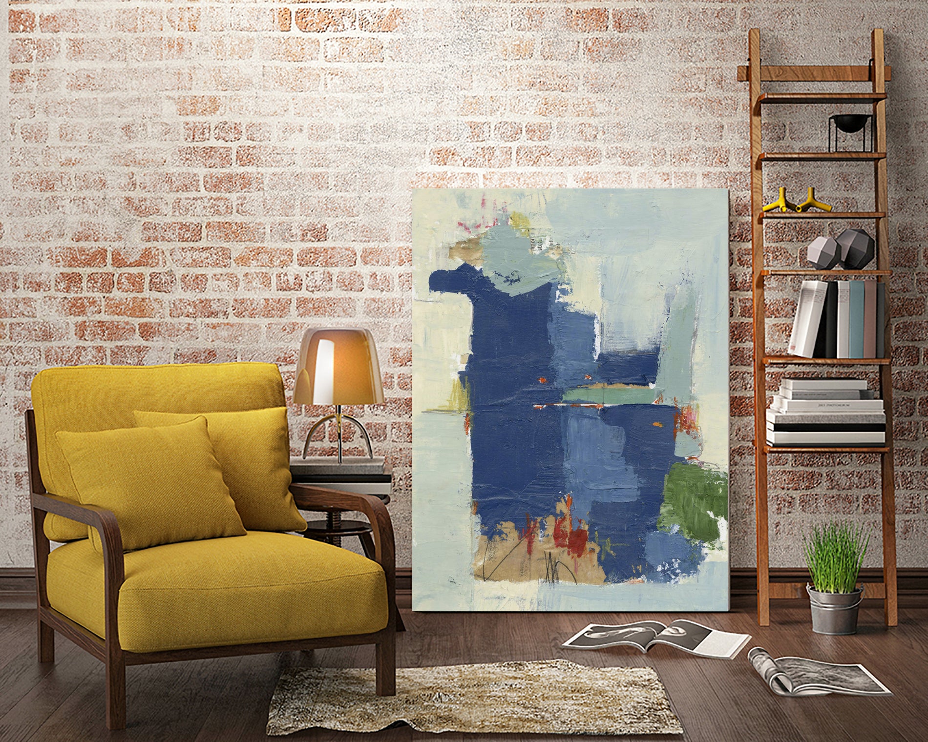 Blues by Julie T. Chapman on GIANT ART