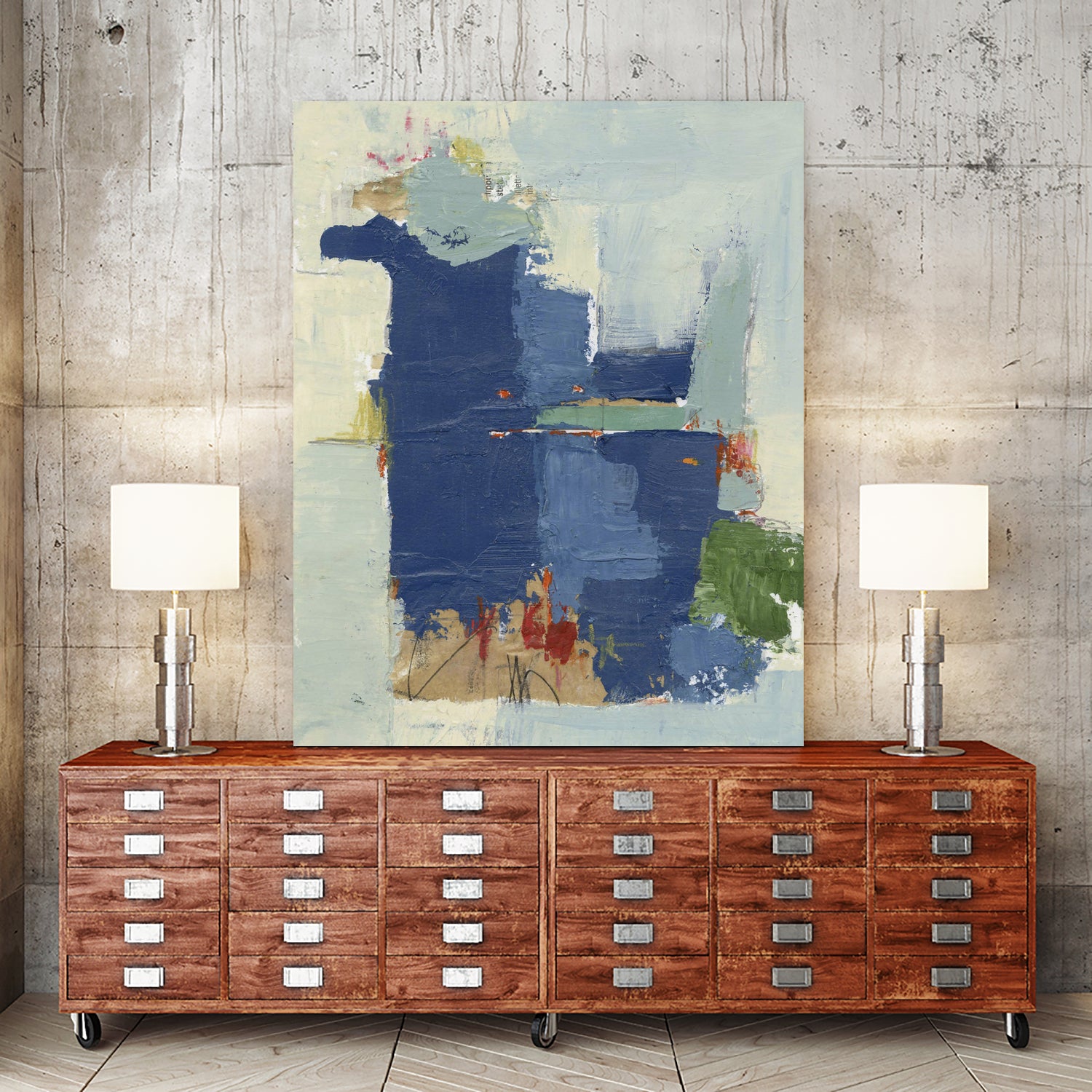 Blues by Julie T. Chapman on GIANT ART