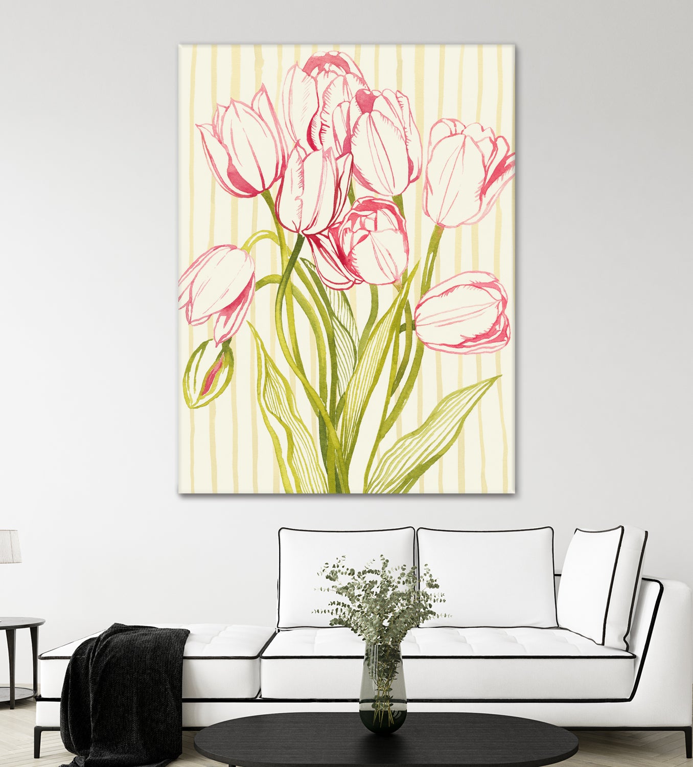 Sunday Best I by Grace Popp on GIANT ART - floral botanicals flowers