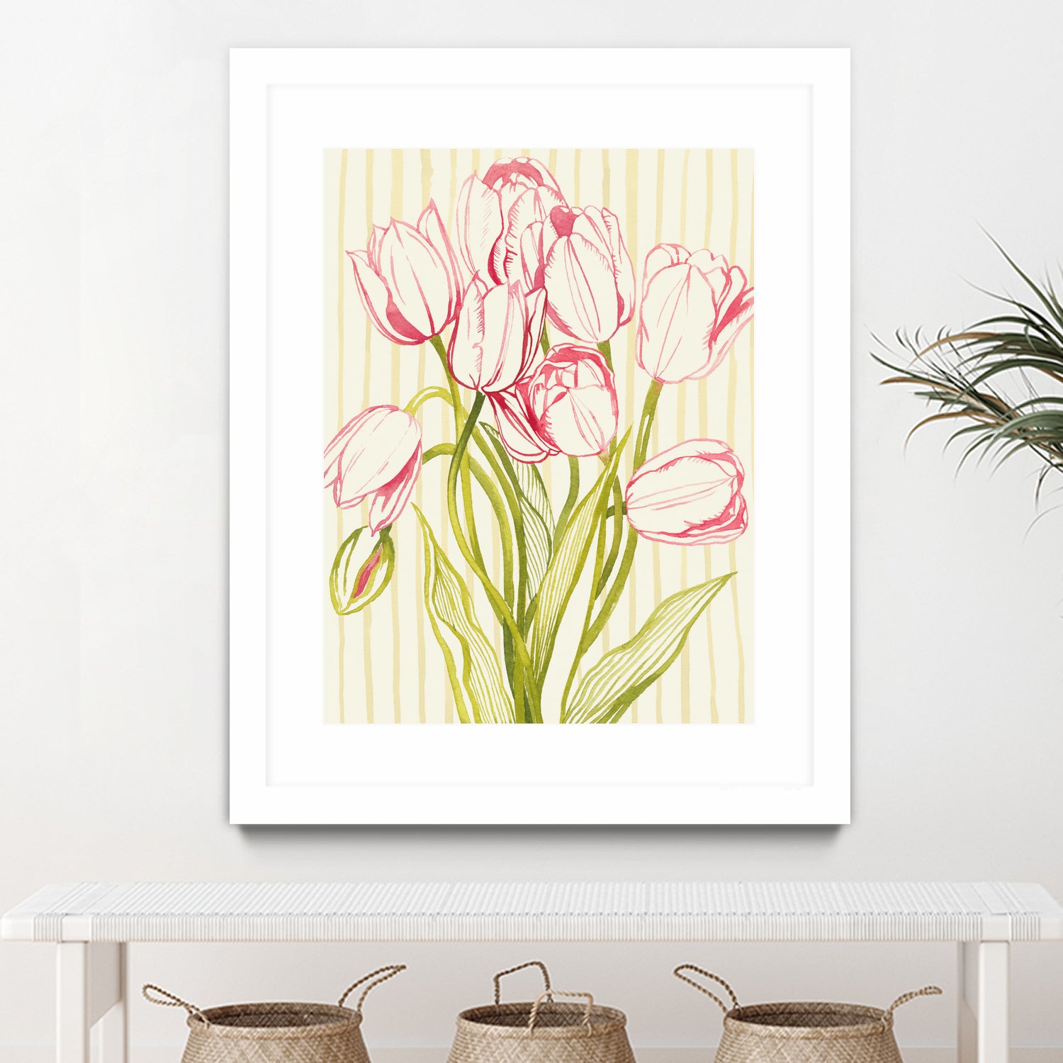 Sunday Best I by Grace Popp on GIANT ART - floral botanicals flowers