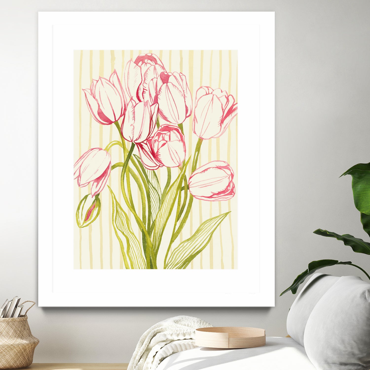 Sunday Best I by Grace Popp on GIANT ART - floral botanicals flowers