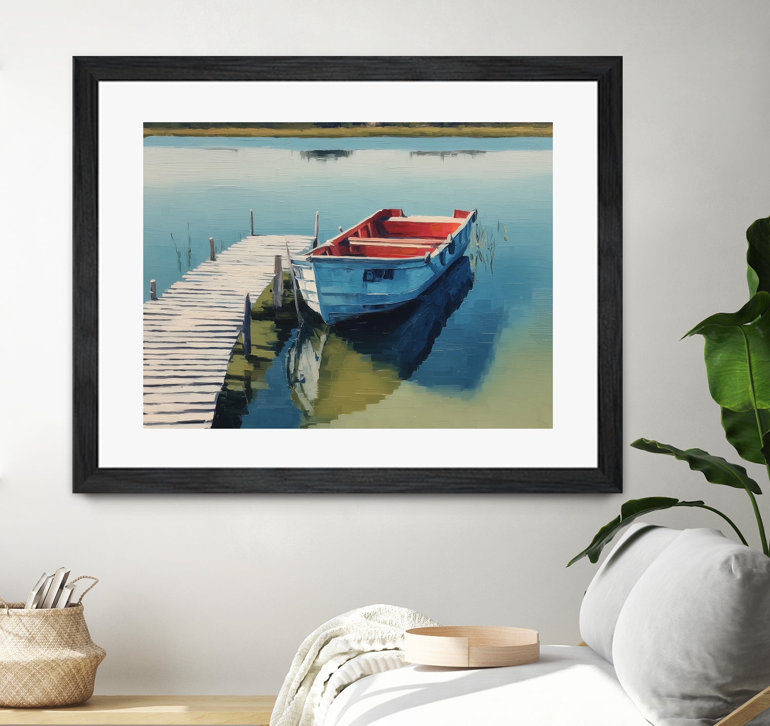 Mooring Place I by Paula Freeman on GIANT ART - transportation travel nautical/aeronautical