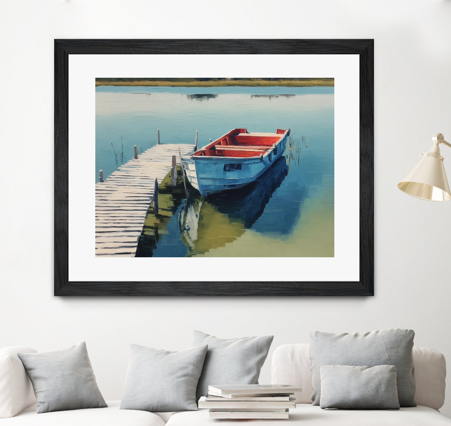 Mooring Place I by Paula Freeman on GIANT ART - transportation travel nautical/aeronautical