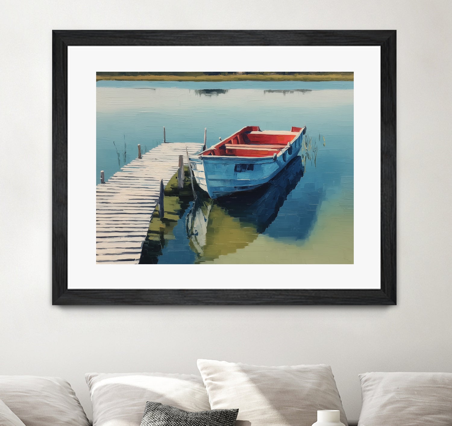 Mooring Place I by Paula Freeman on GIANT ART - transportation travel nautical/aeronautical