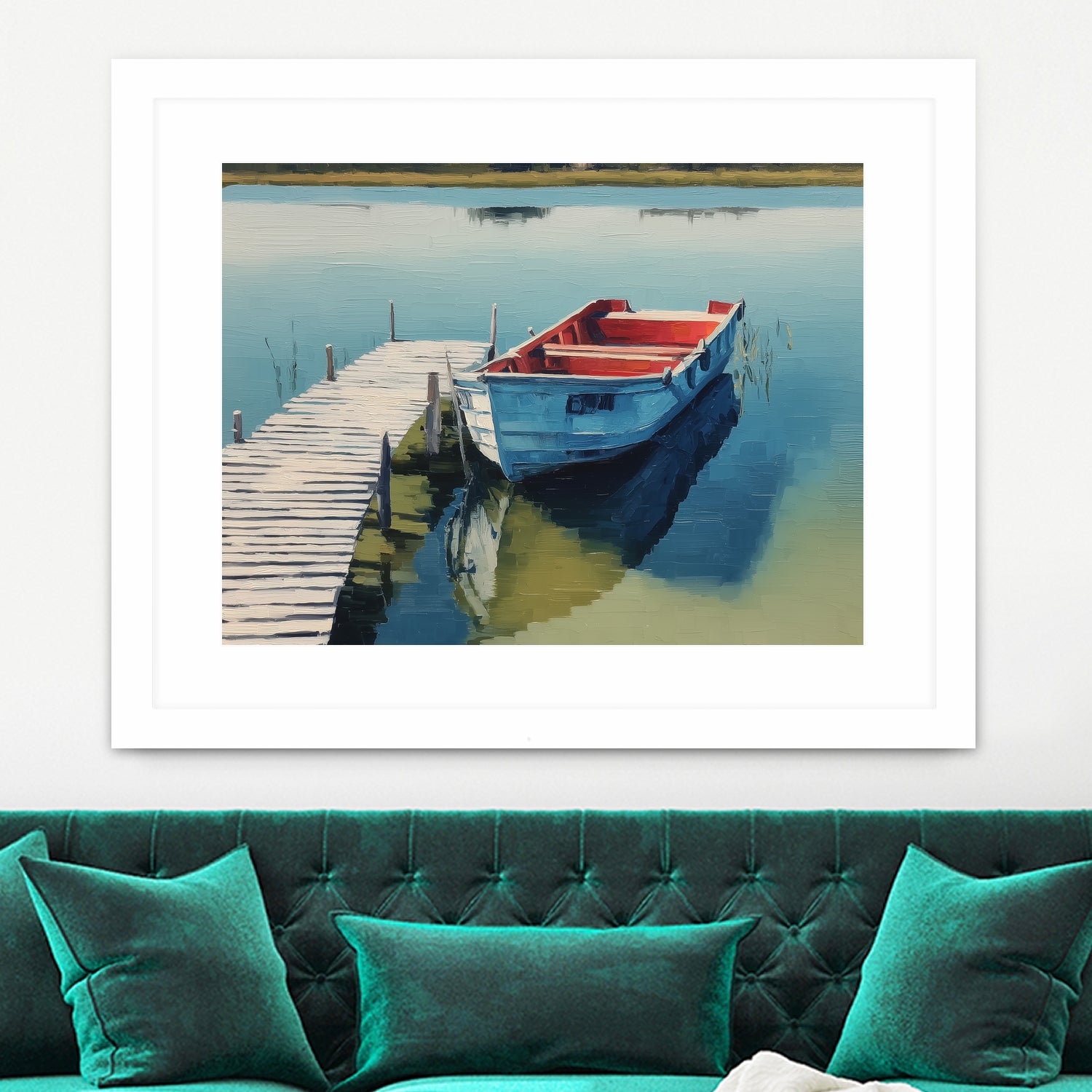 Mooring Place I by Paula Freeman on GIANT ART - transportation travel nautical/aeronautical