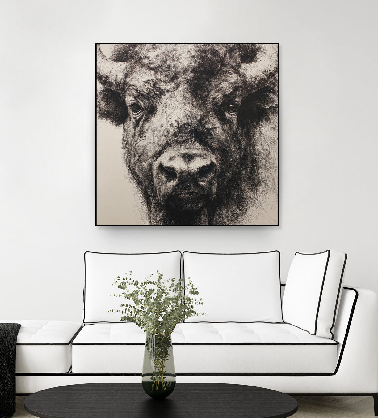 Western Plains Portrait I by Walker Noble on GIANT ART - animals nature horses