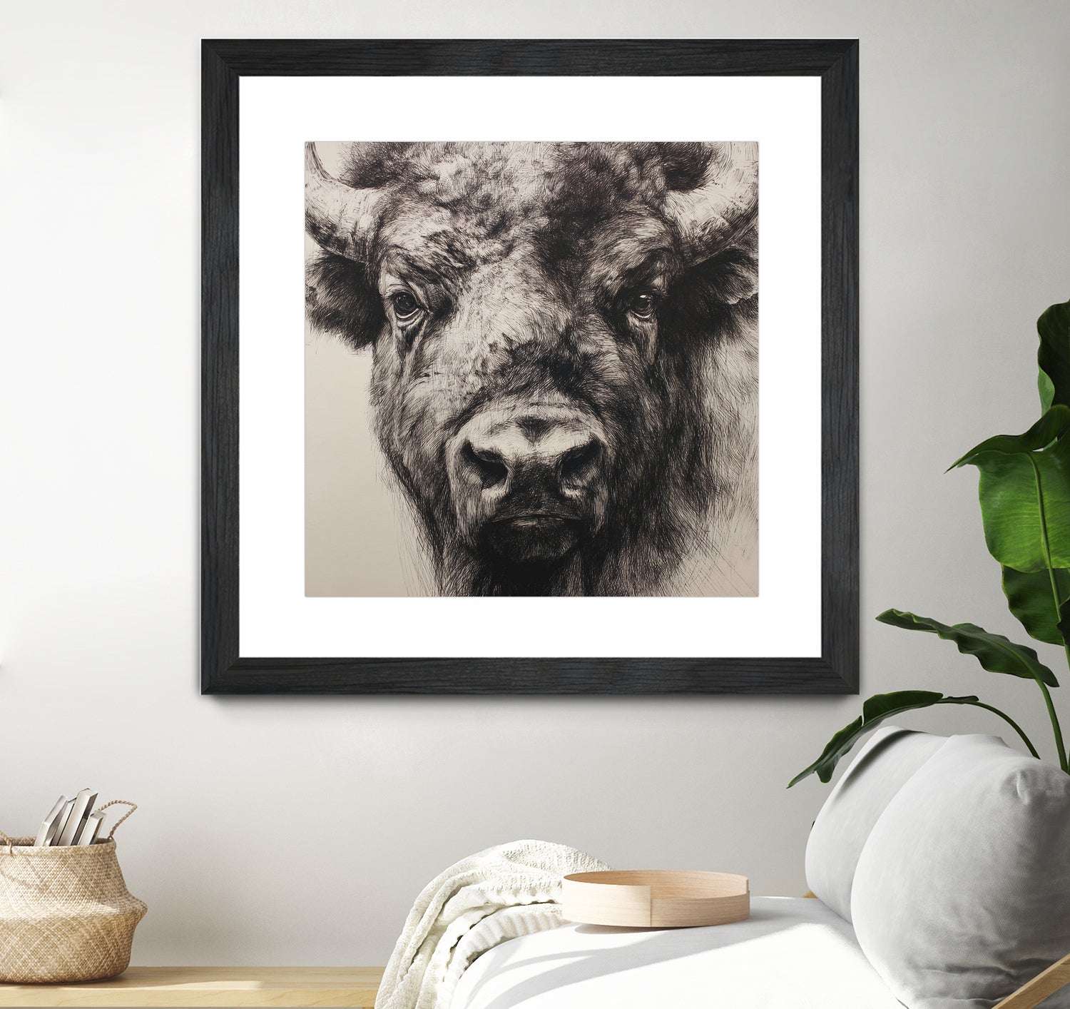 Western Plains Portrait I by Walker Noble on GIANT ART - animals nature horses