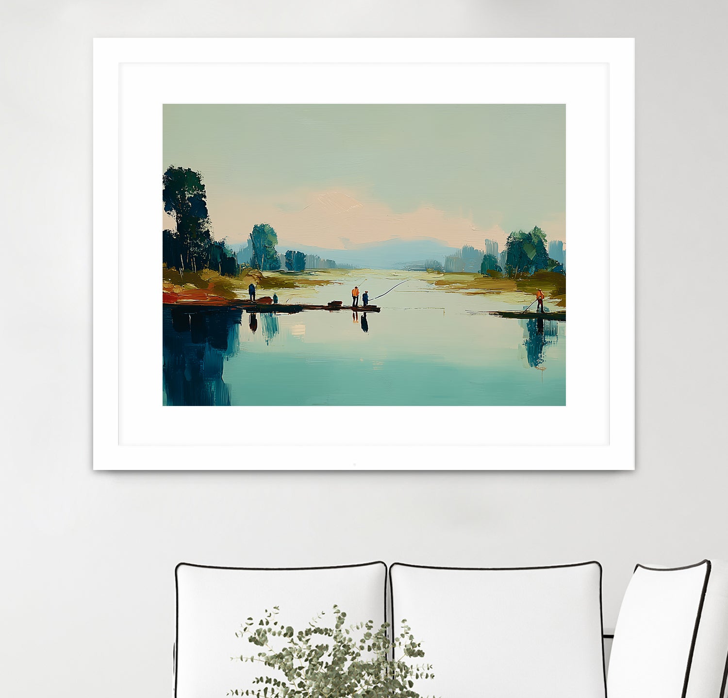 Clear Cast II by Paula Freeman on GIANT ART - sports fishing