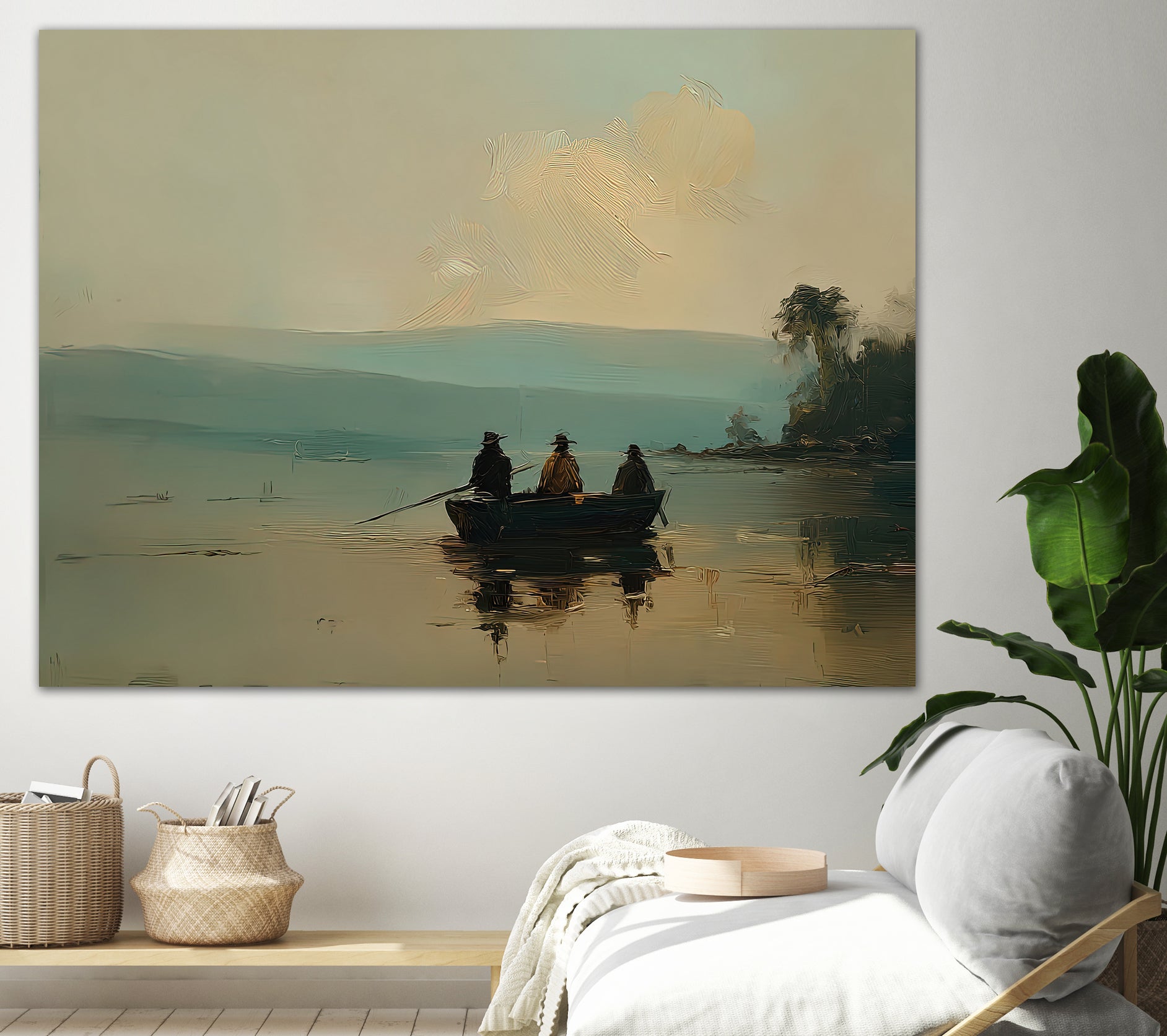 Twilight Catch II by Paula Freeman on GIANT ART - sports fishing