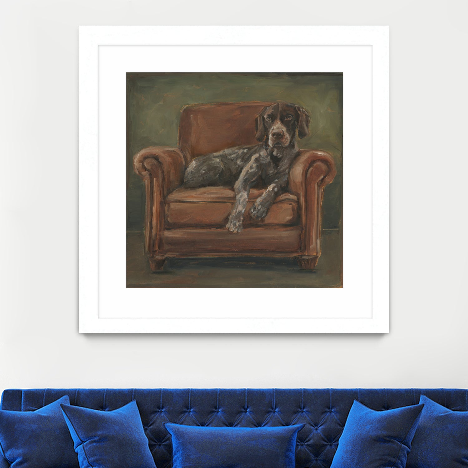 Hunting Lounge I by Ethan Harper on GIANT ART - animals nature pets