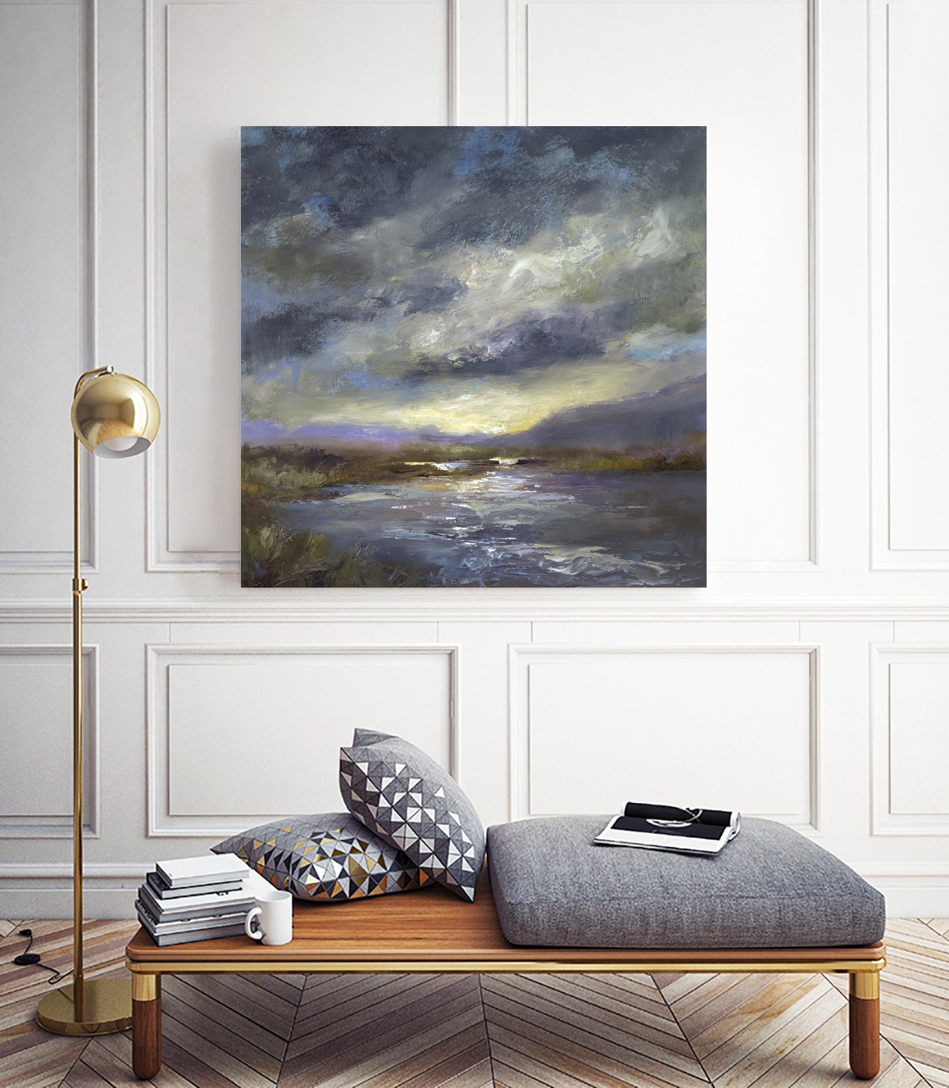 Flood by Sheila Finch on GIANT ART - landscapes seascapes seascapes