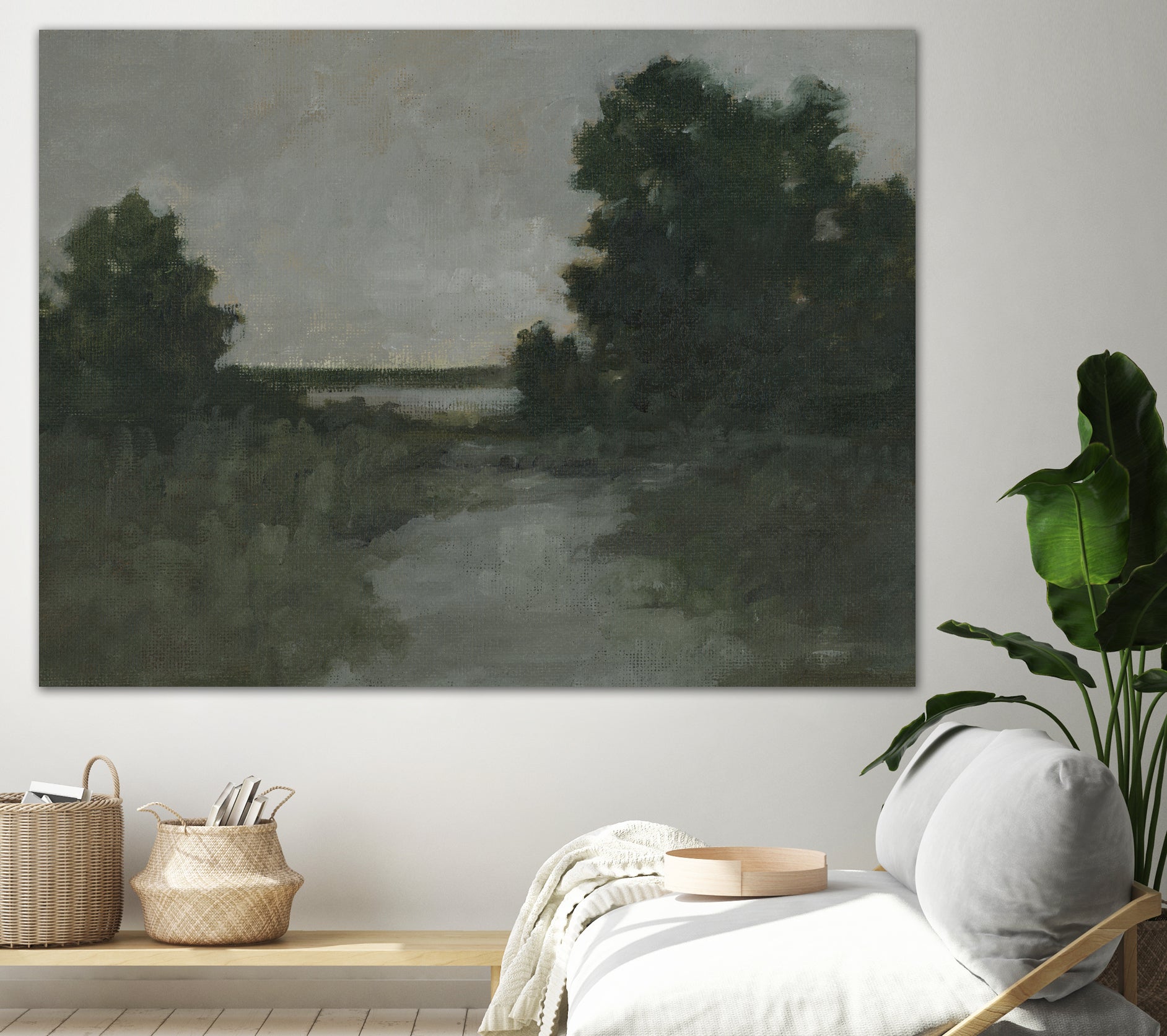 Moody Marsh II by Ethan Harper on GIANT ART - landscapes seascapes countryside