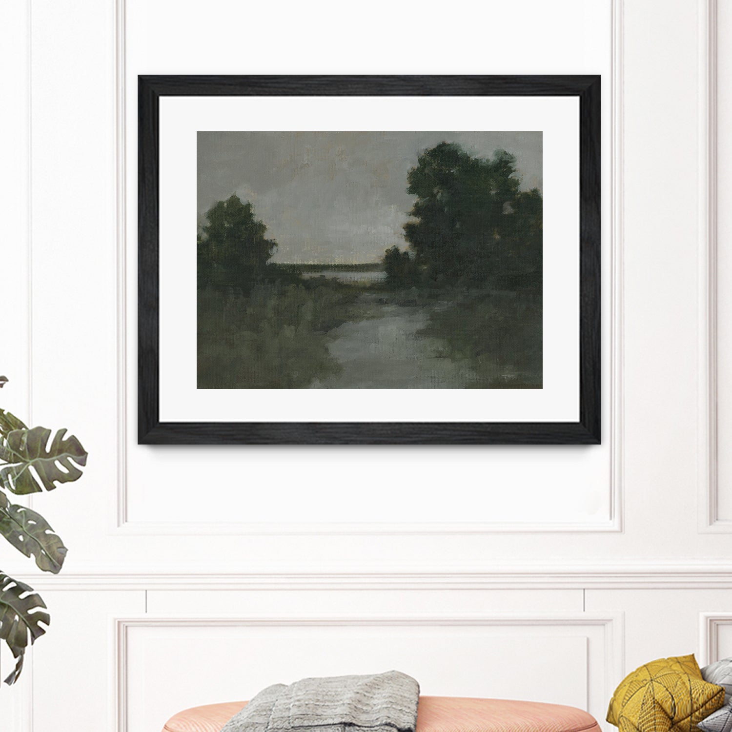 Moody Marsh II by Ethan Harper on GIANT ART - landscapes seascapes countryside