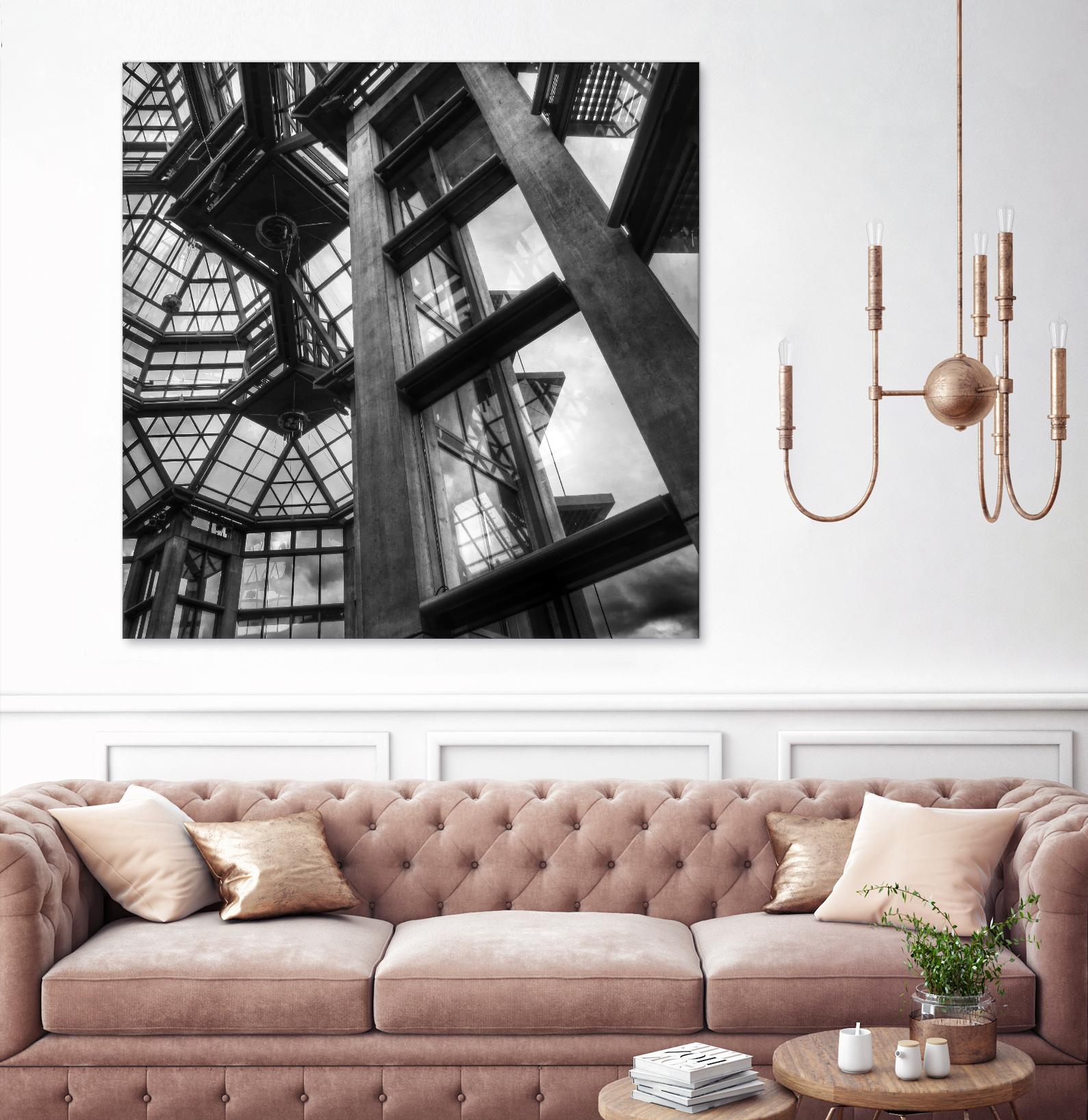 Urban line X by Jean-François Dupuis on GIANT ART - white architectural