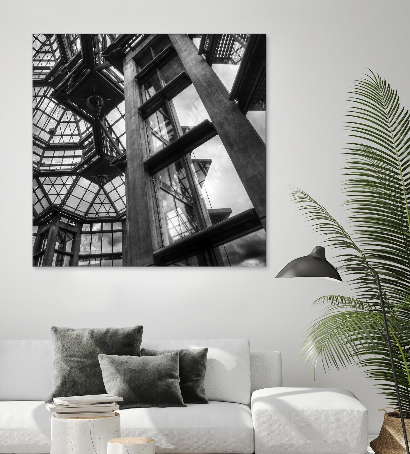 Urban line X by Jean-François Dupuis on GIANT ART - white architectural