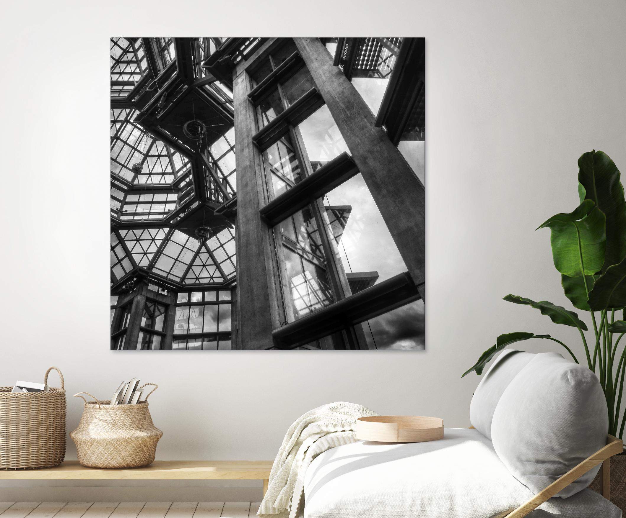 Urban line X by Jean-François Dupuis on GIANT ART - white architectural