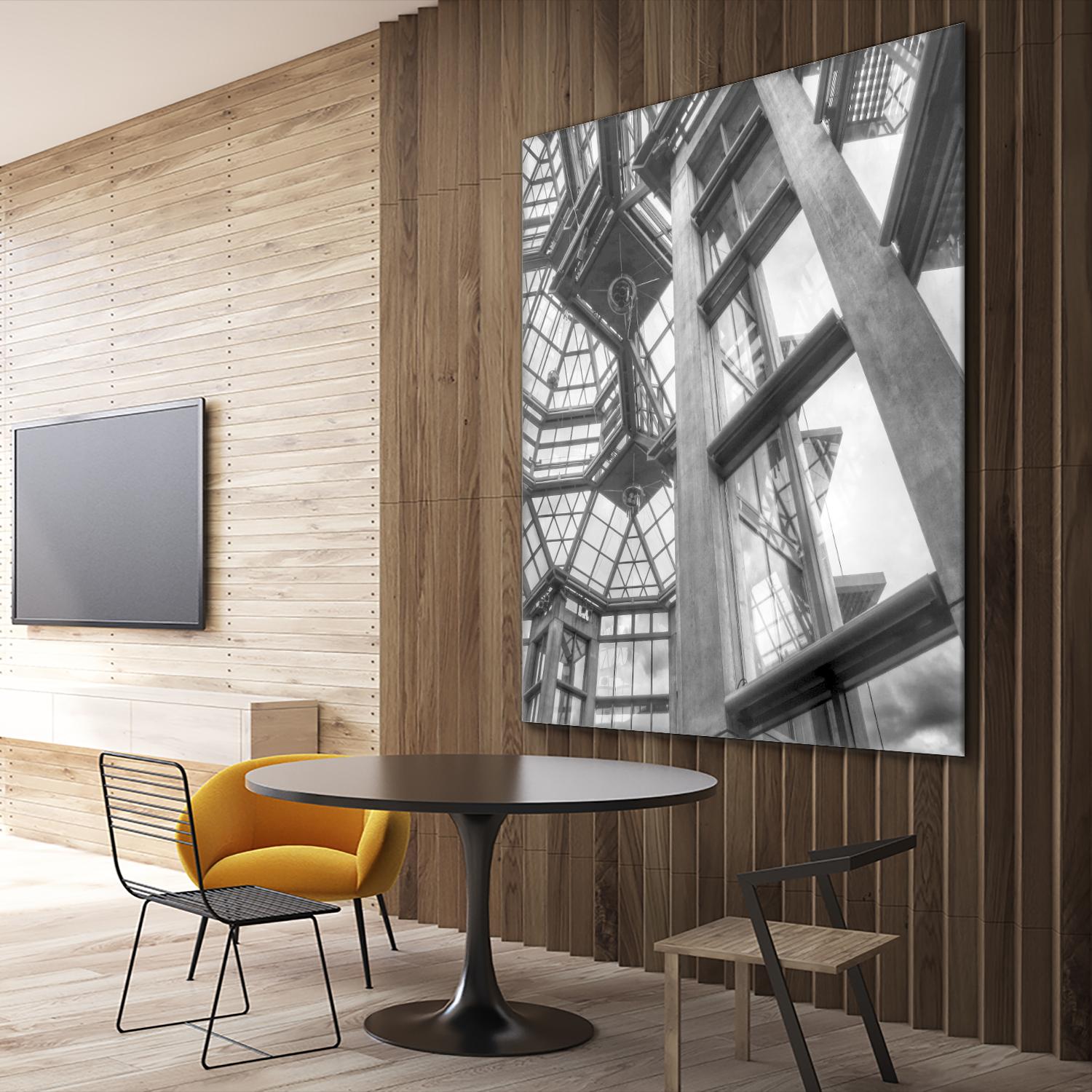 Urban line X by Jean-François Dupuis on GIANT ART - white architectural