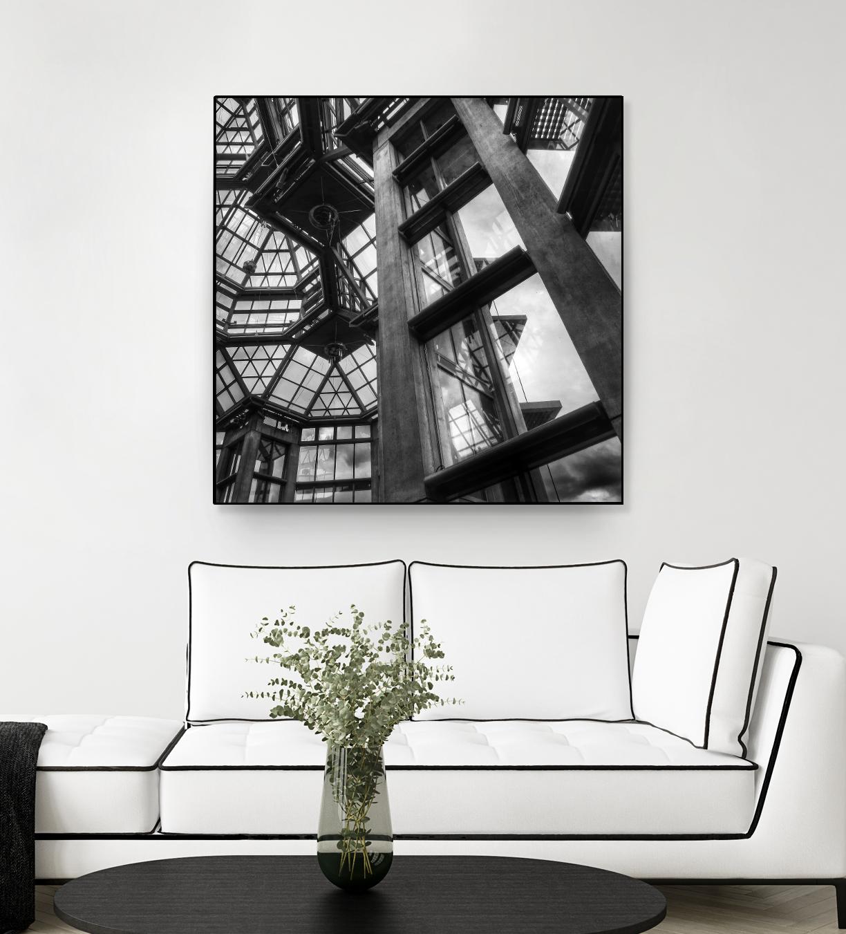 Urban line X by Jean-François Dupuis on GIANT ART - white architectural