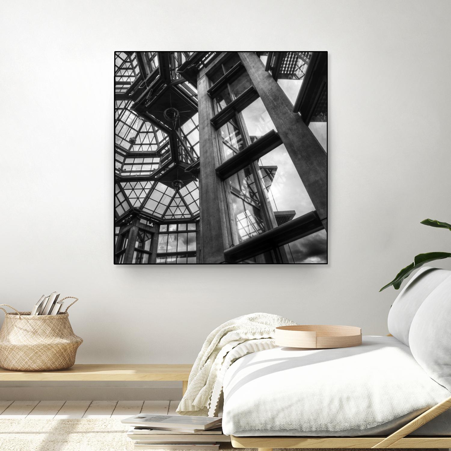 Urban line X by Jean-François Dupuis on GIANT ART - white architectural