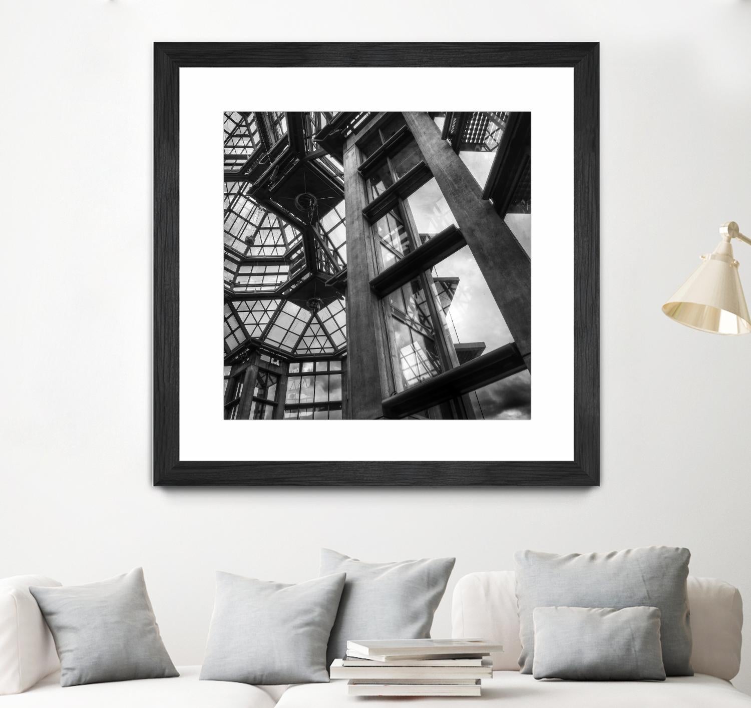 Urban line X by Jean-François Dupuis on GIANT ART - white architectural