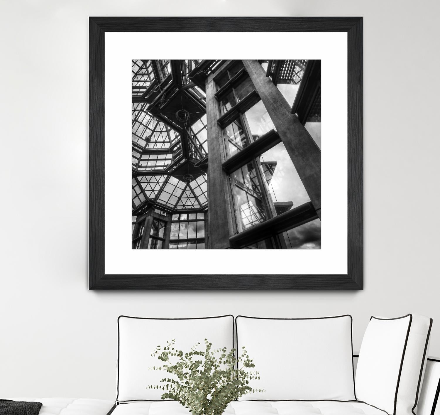 Urban line X by Jean-François Dupuis on GIANT ART - white architectural