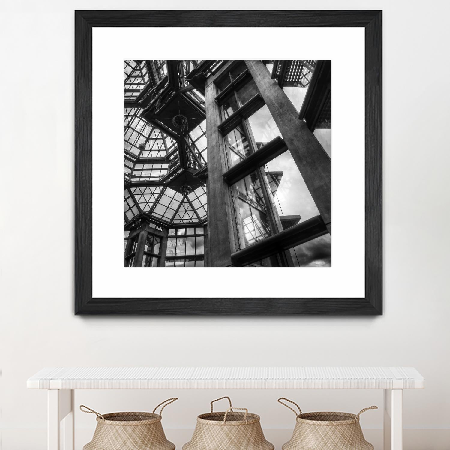 Urban line X by Jean-François Dupuis on GIANT ART - white architectural