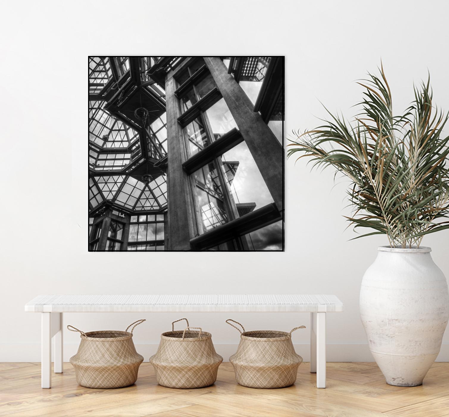 Urban line X by Jean-François Dupuis on GIANT ART - white architectural