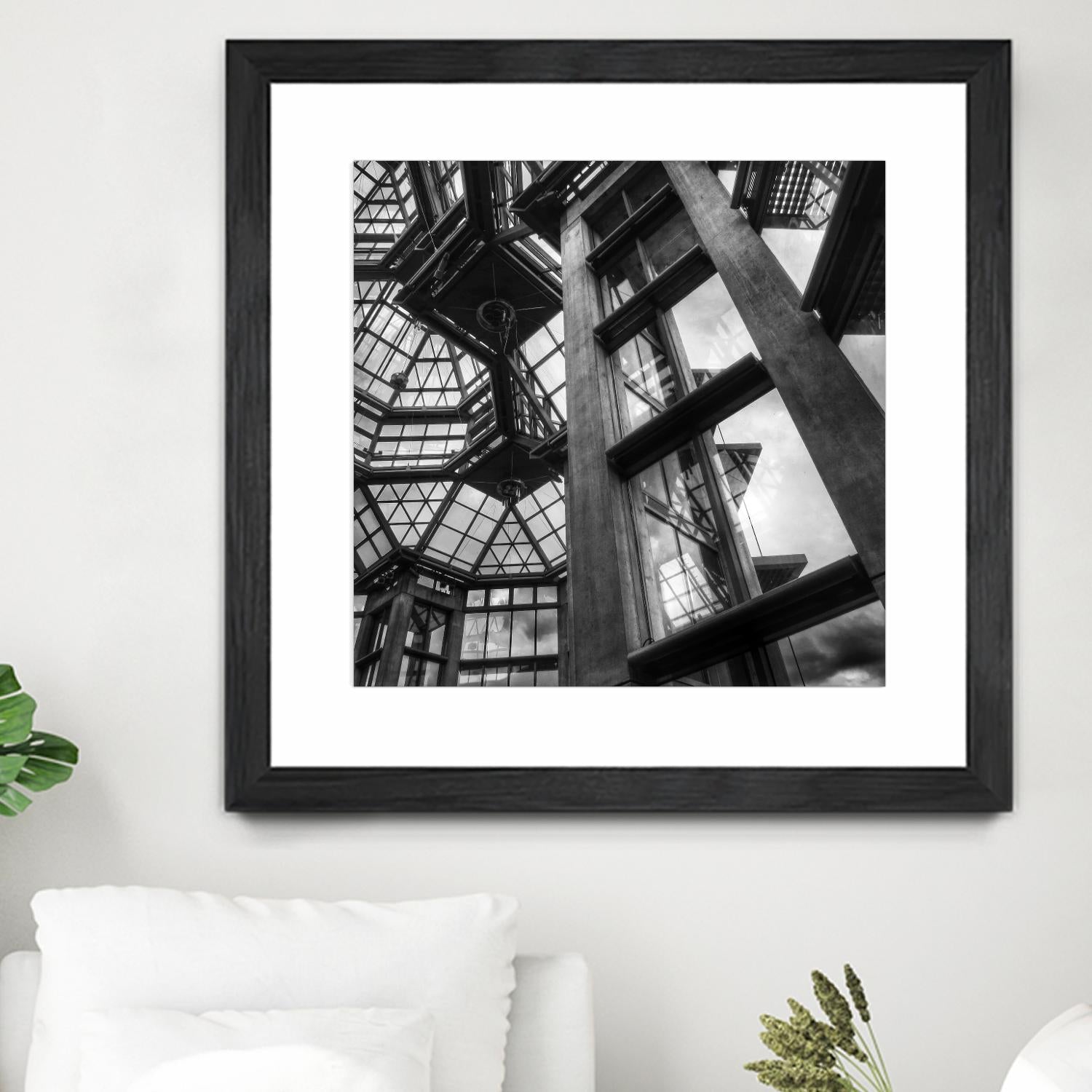 Urban line X by Jean-François Dupuis on GIANT ART - white architectural