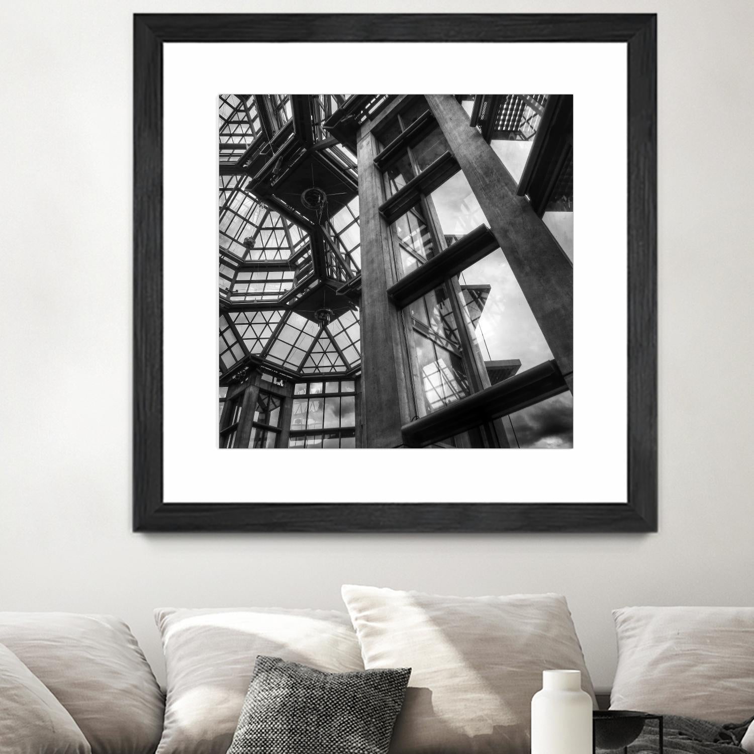 Urban line X by Jean-François Dupuis on GIANT ART - white architectural