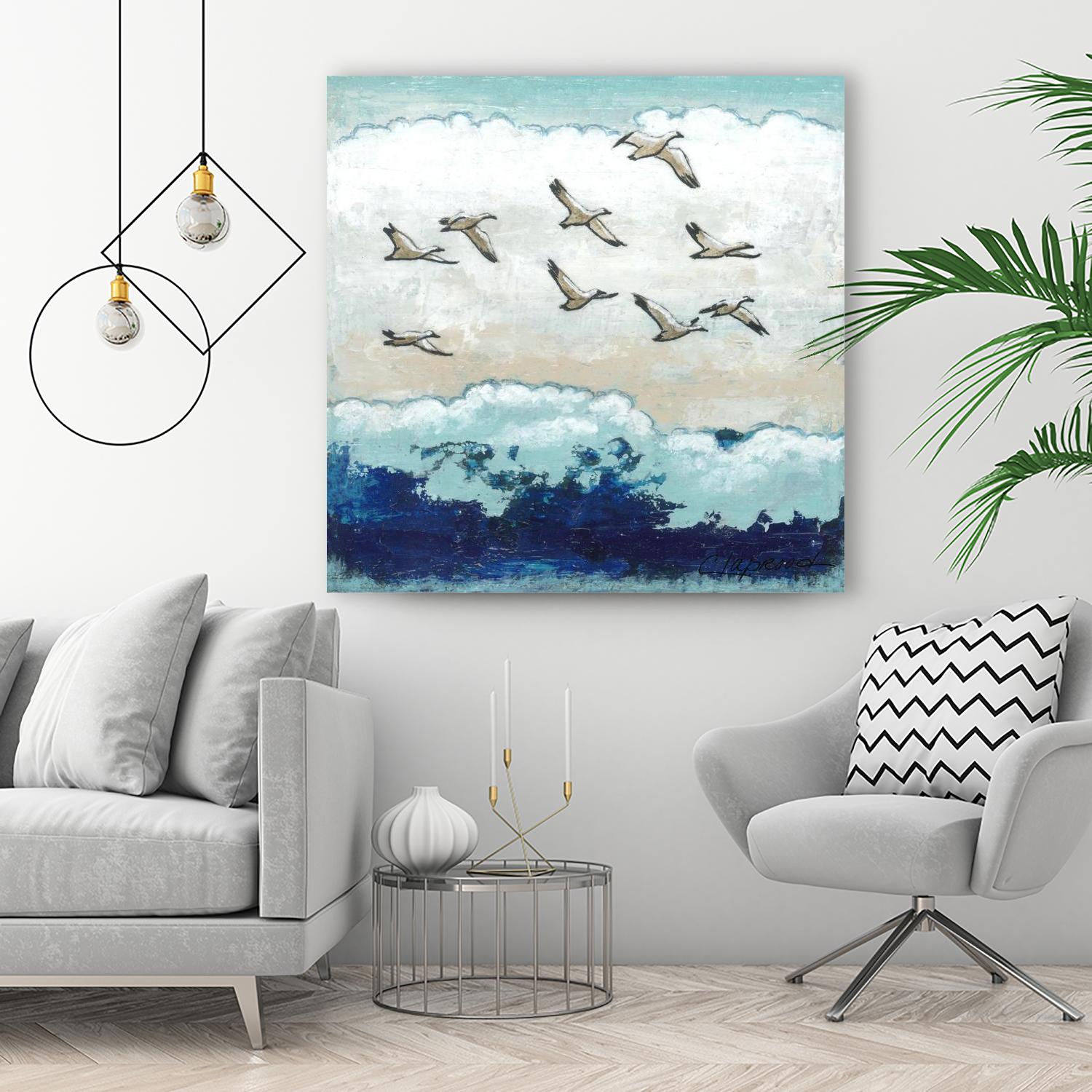 12 avril 2013 by Marie Claprood on GIANT ART - white costal mouettes