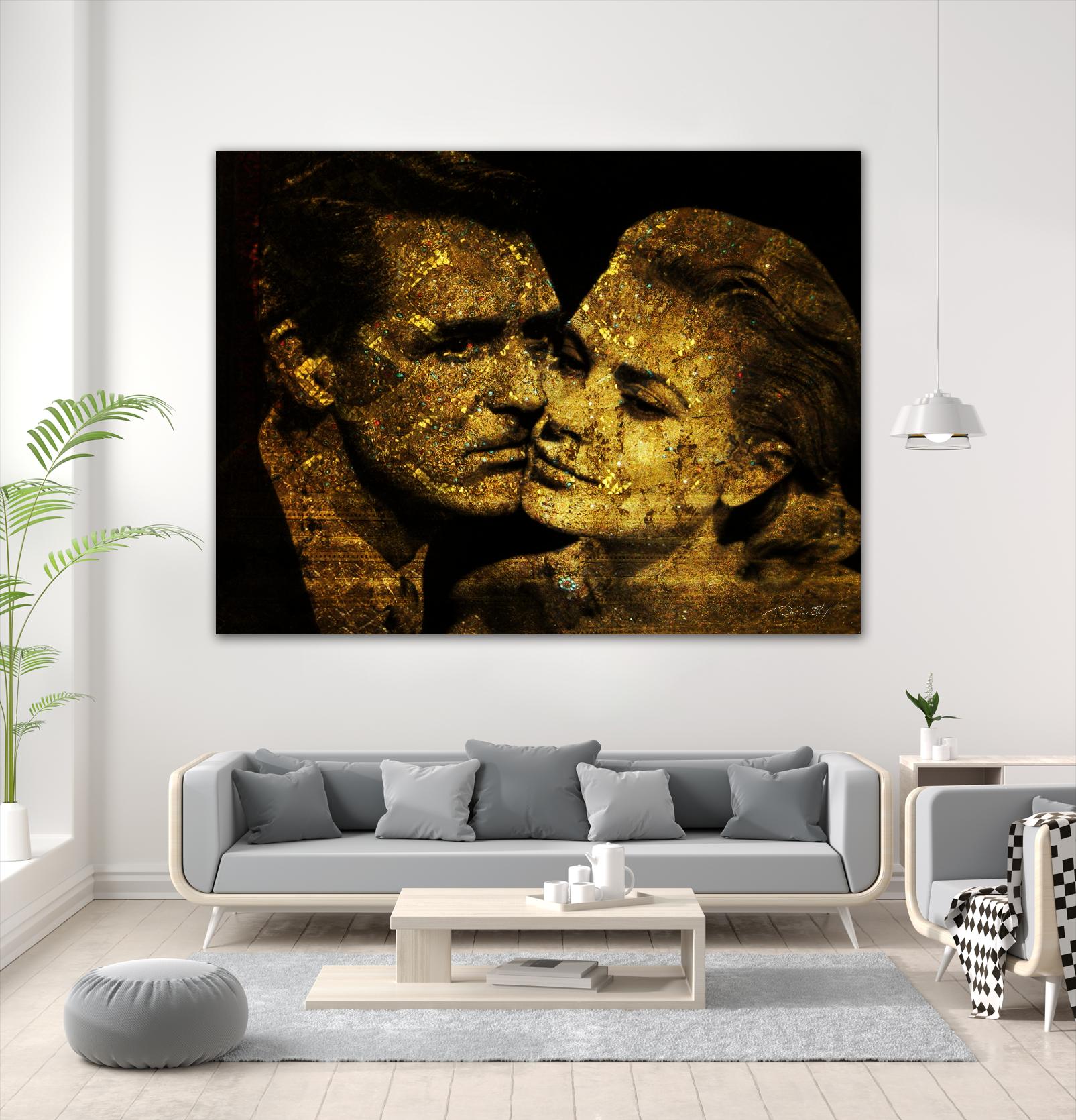 Cary Grant Grace Kelly - To Catch a Thief by Daniel Stanford on GIANT ART - black photo art