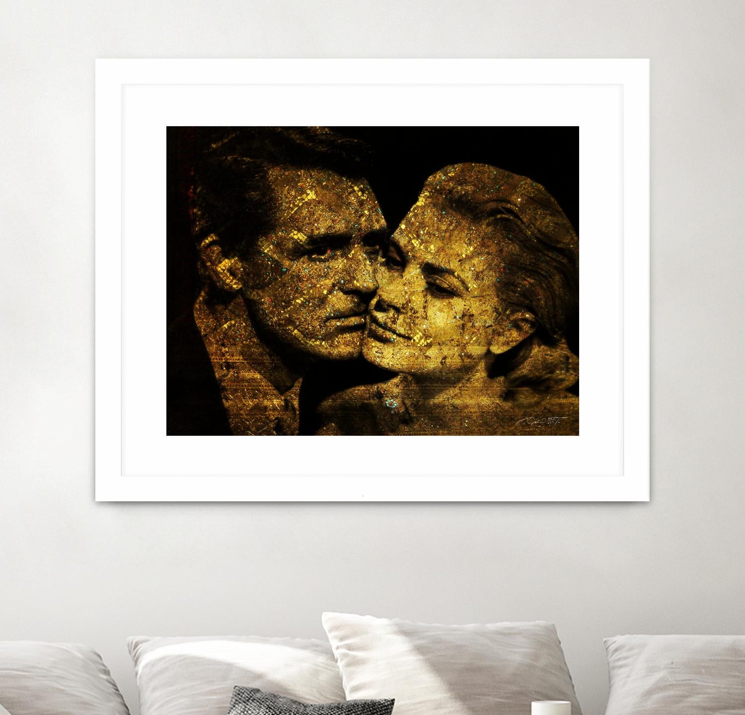 Cary Grant Grace Kelly - To Catch a Thief by Daniel Stanford on GIANT ART - black photo art