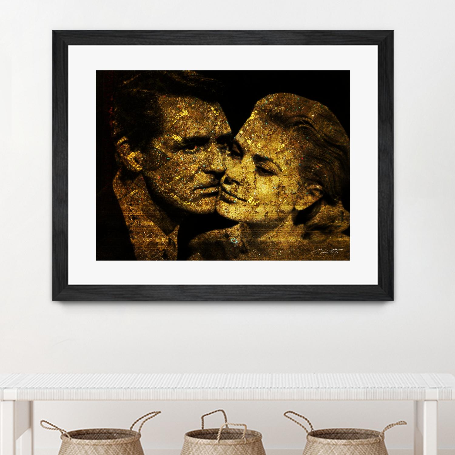 Cary Grant Grace Kelly - To Catch a Thief by Daniel Stanford on GIANT ART - black photo art