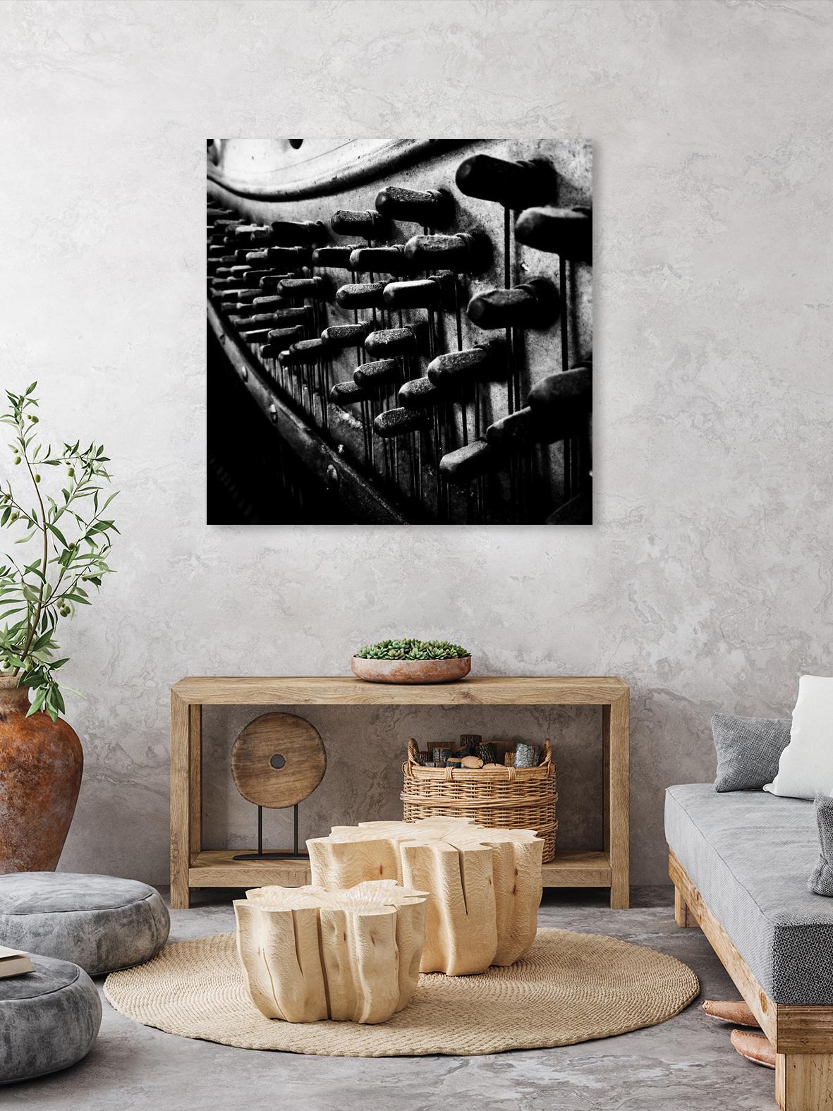 Piano IX by Jean-François Dupuis on GIANT ART - white black & white piano