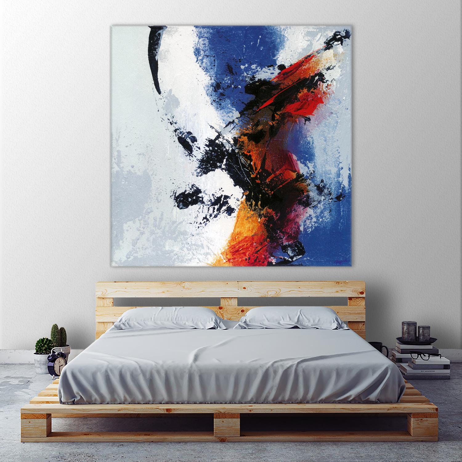 Envol by Roland Benoît on GIANT ART - red abstract