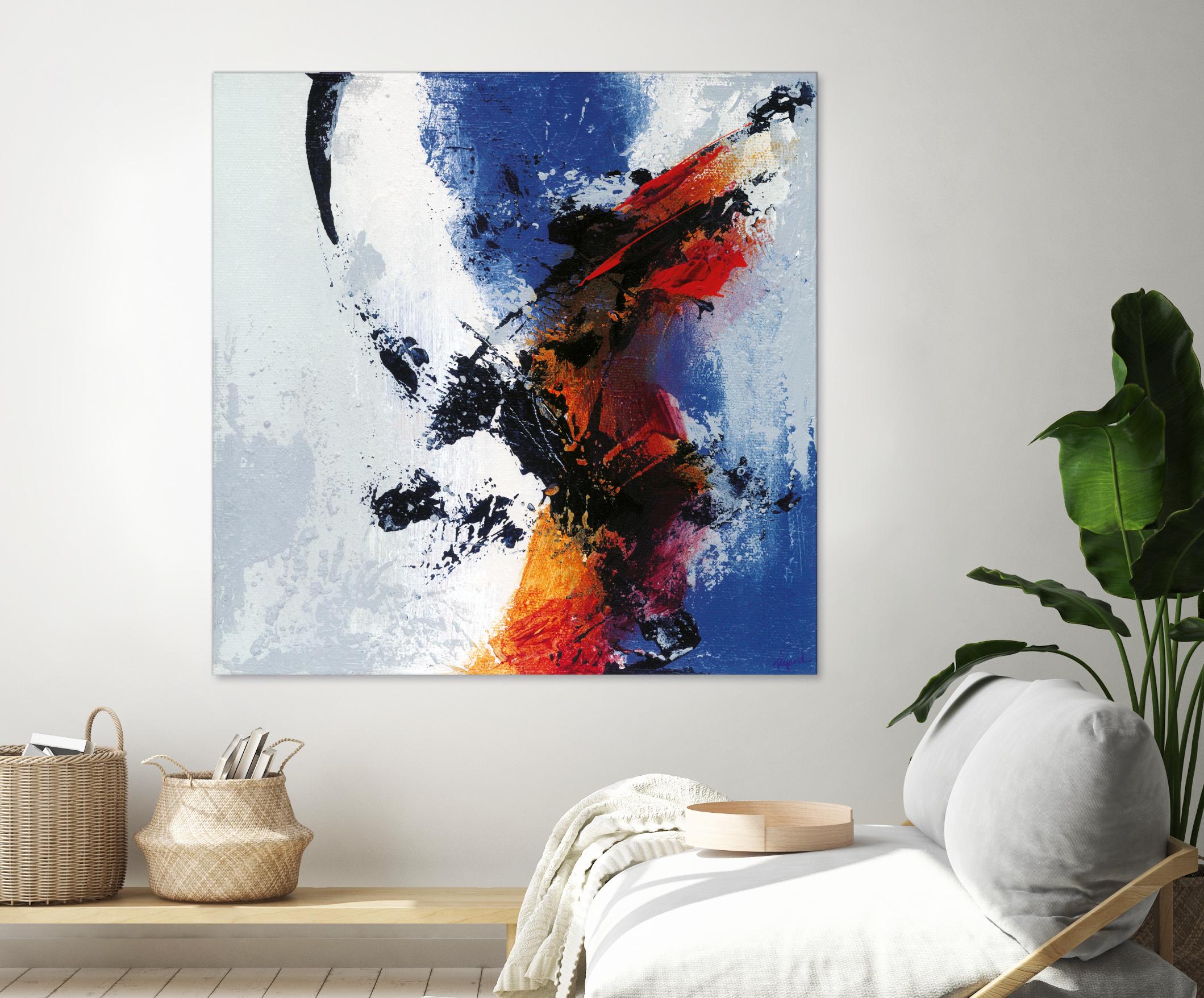 Envol by Roland Benoît on GIANT ART - red abstract