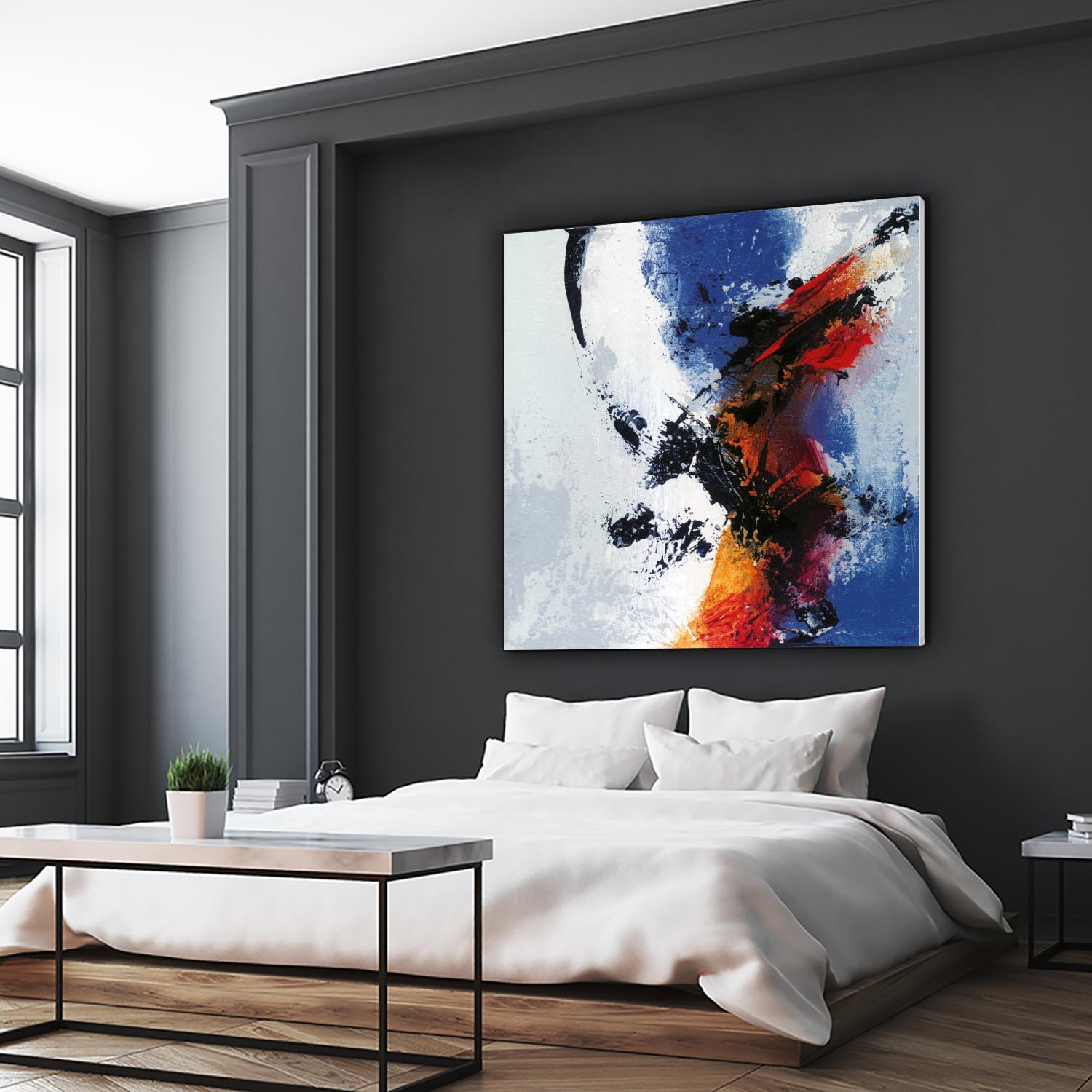 Envol by Roland Benoît on GIANT ART - red abstract