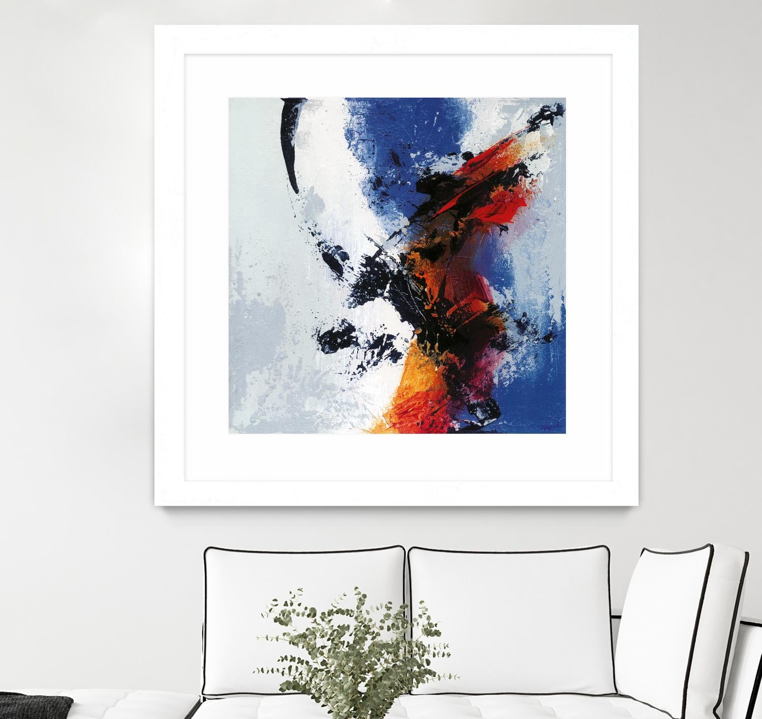 Envol by Roland Benoît on GIANT ART - red abstract