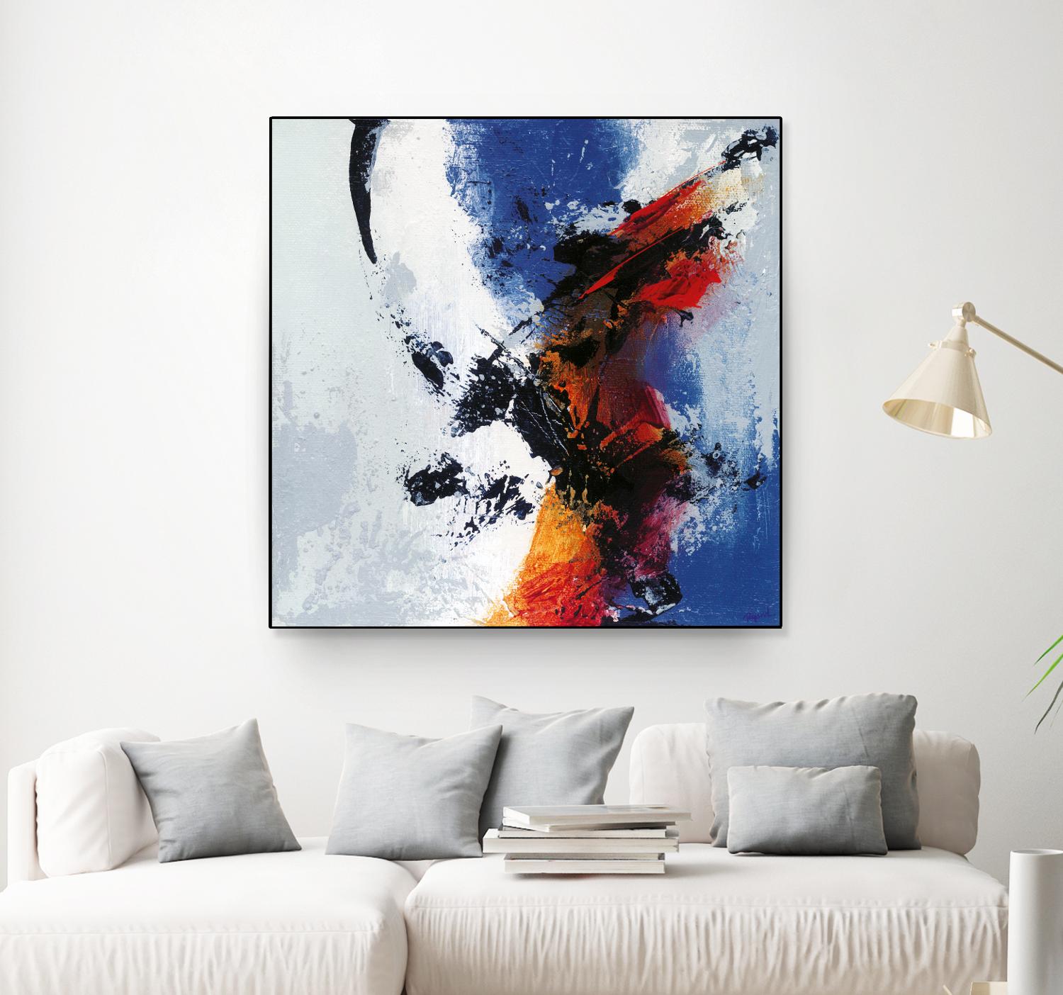 Envol by Roland Benoît on GIANT ART - red abstract