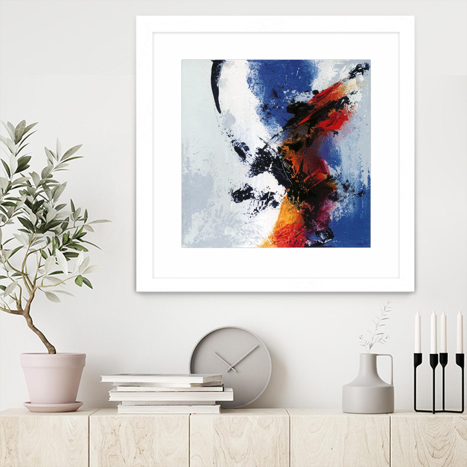 Envol by Roland Benoît on GIANT ART - red abstract