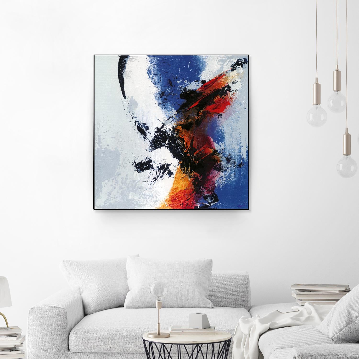 Envol by Roland Benoît on GIANT ART - red abstract