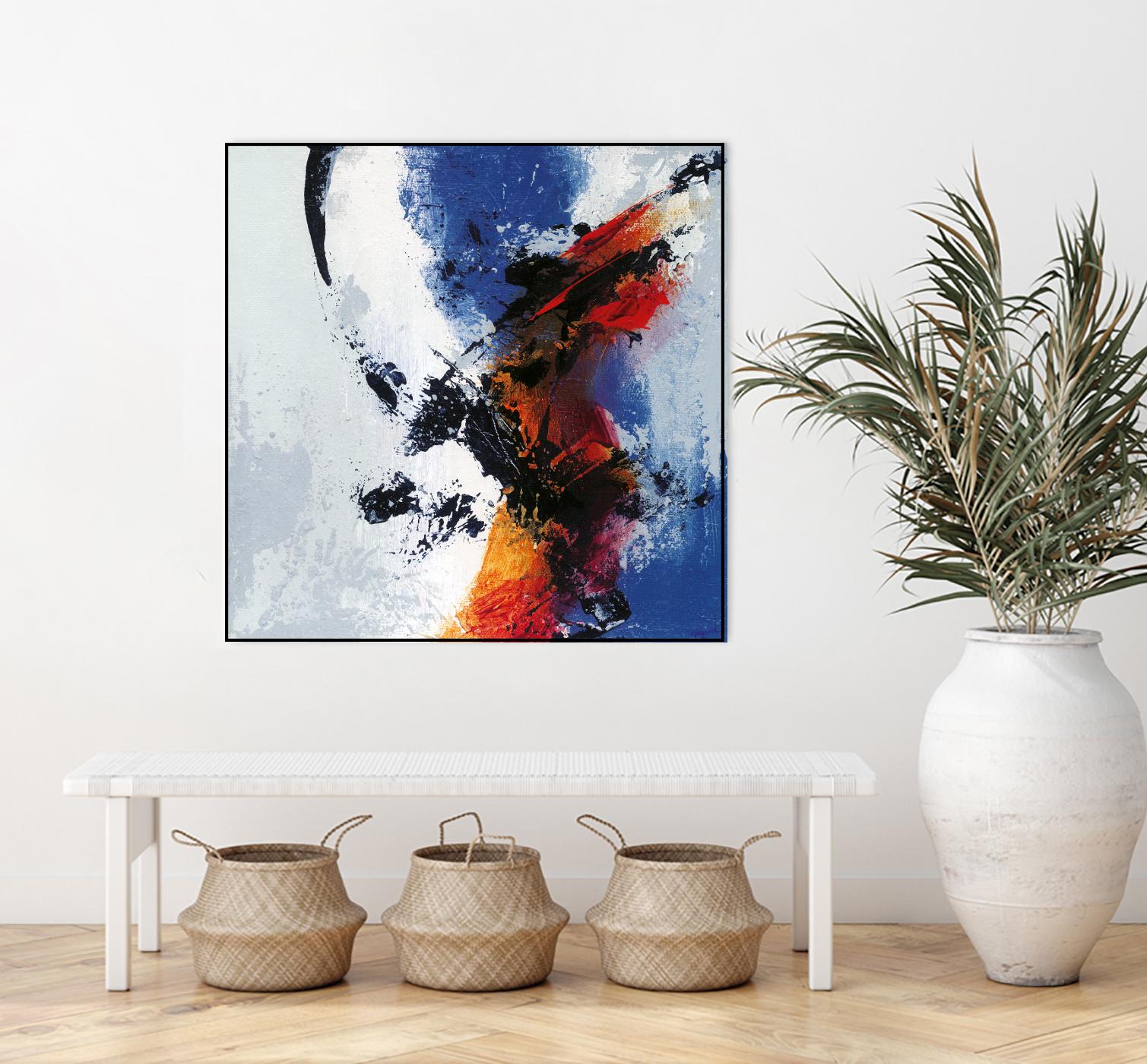 Envol by Roland Benoît on GIANT ART - red abstract