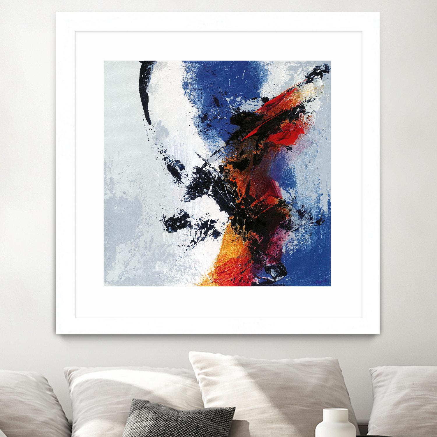 Envol by Roland Benoît on GIANT ART - red abstract